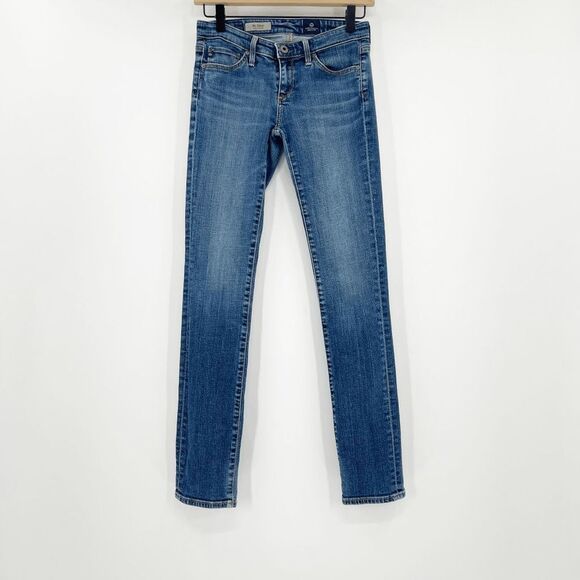 Adriano Goldschmied The Stevie Slim Straight Ankle Denim Jeans Women's Size 25R - Picture 2 of 5